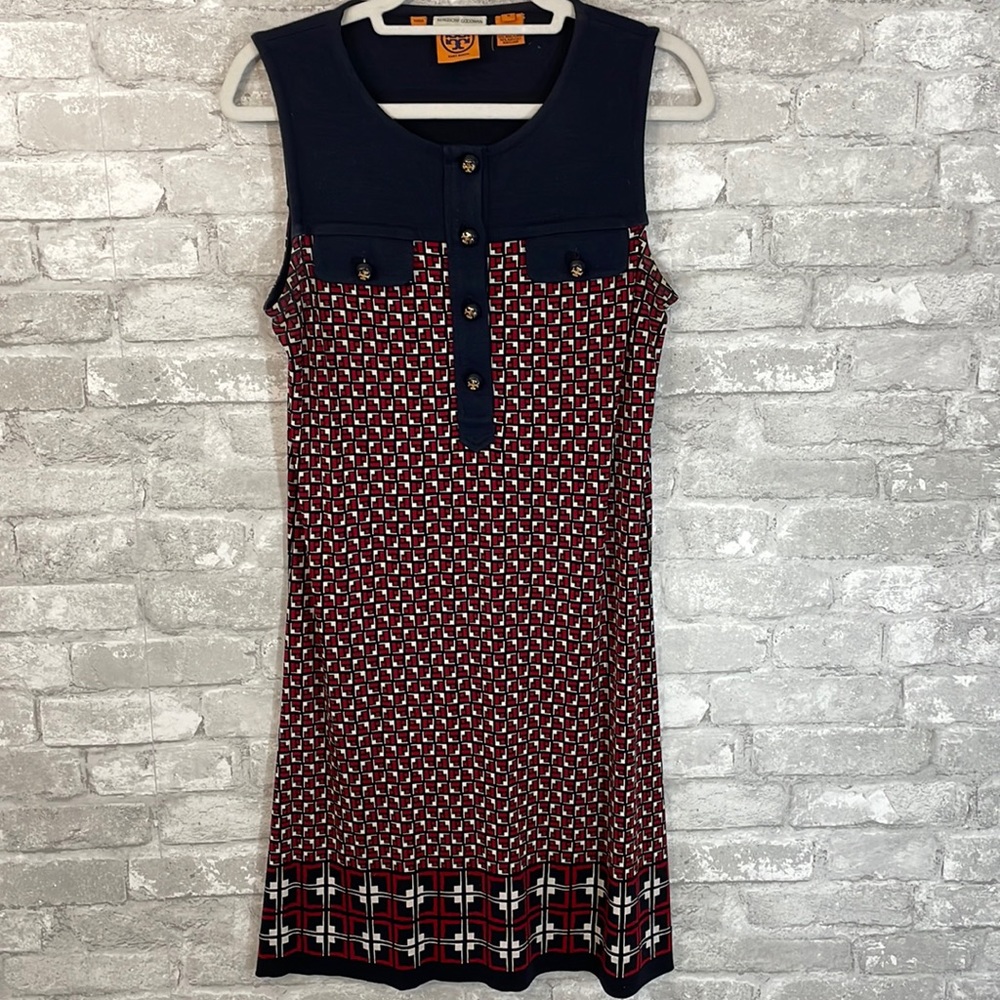 Tory Burch Geometric Print Dress